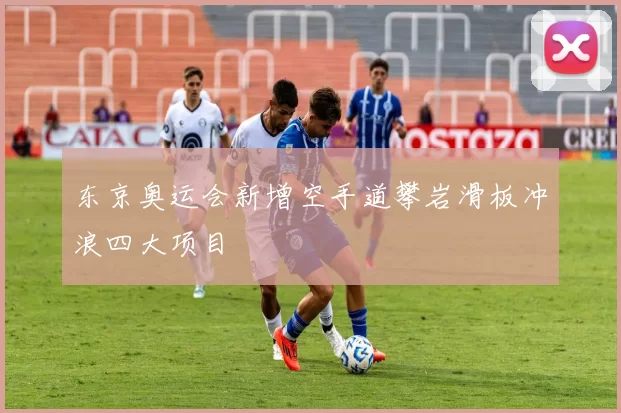 东京奥运会新增空手道攀岩滑板冲浪四大项目