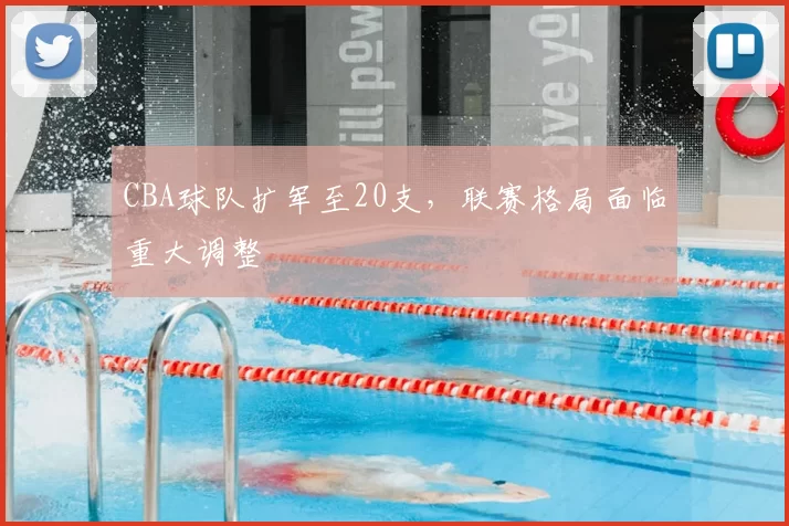 CBA球队扩军至20支，联赛格局面临重大调整
